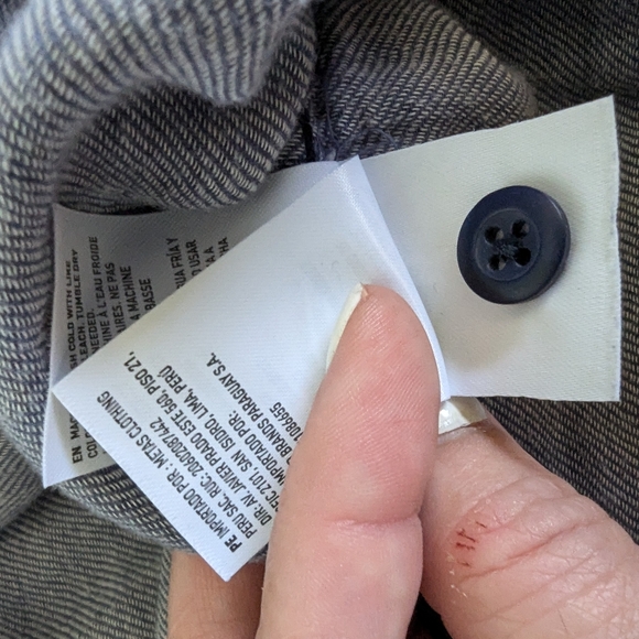 AE Super Soft Flannel Shirt Men's XL American Eagle Blue Plaid Button Up Comfy C - Picture 4 of 8